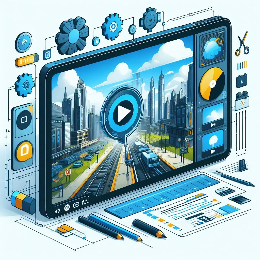 Illustration of a video annotation tool