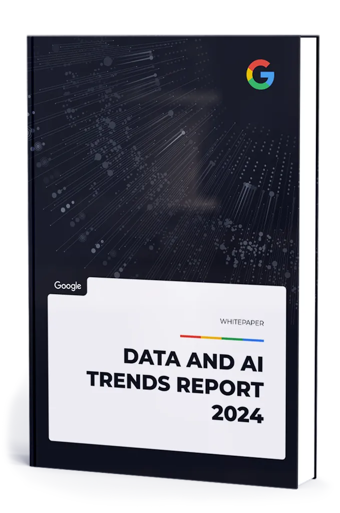 Data and AI Trends Report 2024 cover